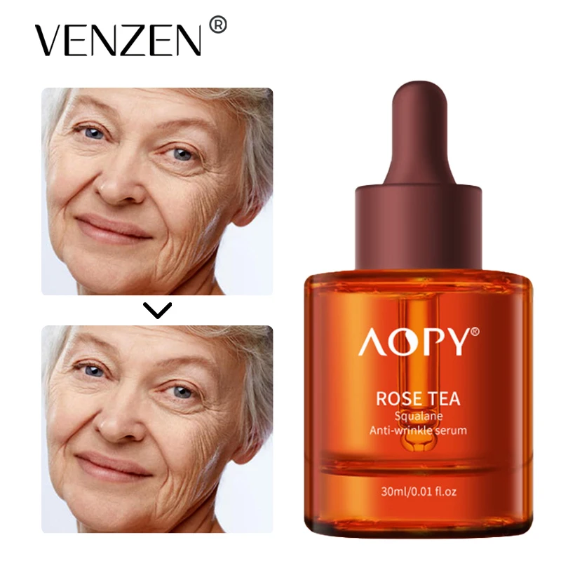 

AOPY Face Serum Hyaluronic acid Shrink Pores Serum Pore Tightens Refining Moisturizing Anti-Aging Wrinkles Essence Exfoliating