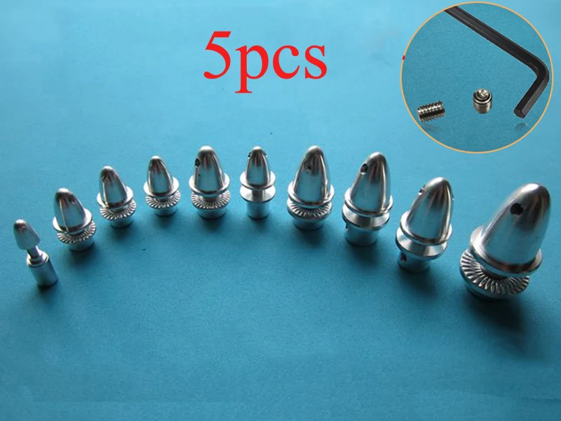 5 шт. металлический зажим для пули внутренний диаметр 2/2.3/3/3.17/4/5 мм пропеллера
