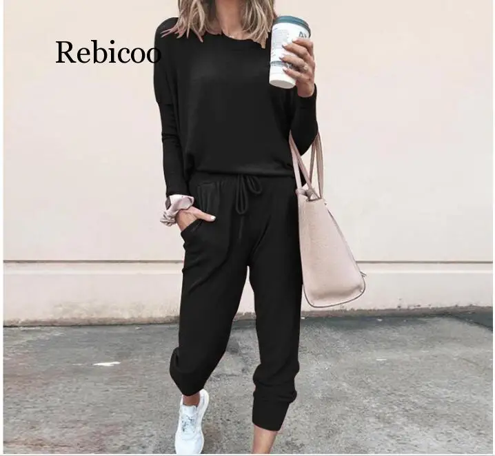 Женский спортивный костюм зимний комплект из двух предметов женский свободного