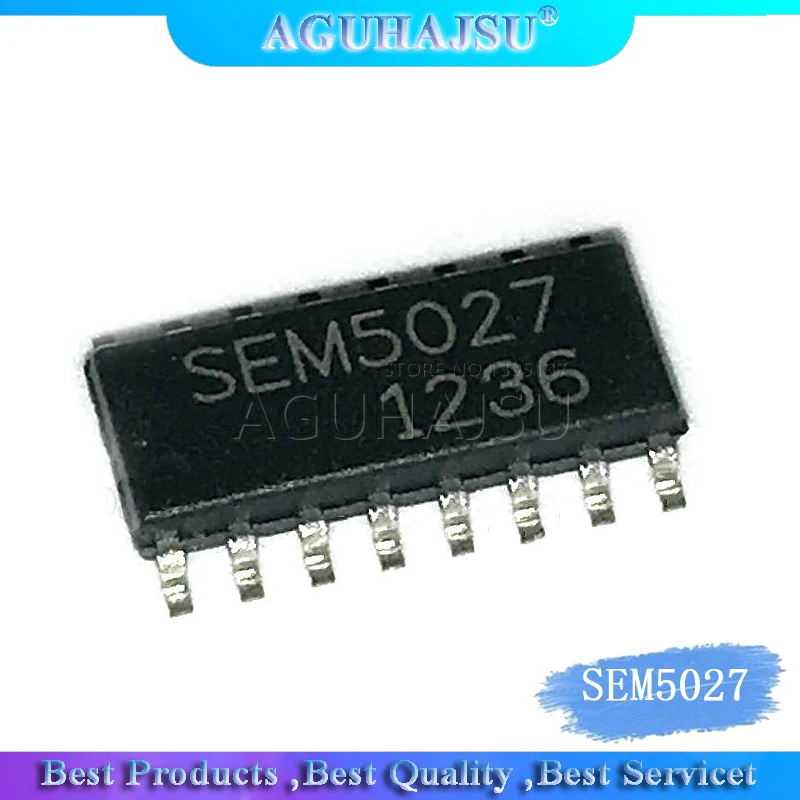 1 шт. SEM5027 SEM5027A 5027A SOP-16 Оригинальный ЖК микросхема питания | Электронные компоненты