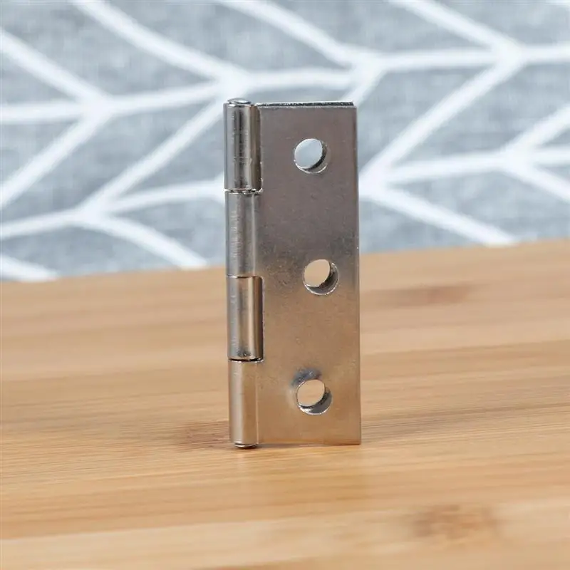 

10pcs Stainless Steel Window Cupboard Hinges Connectors