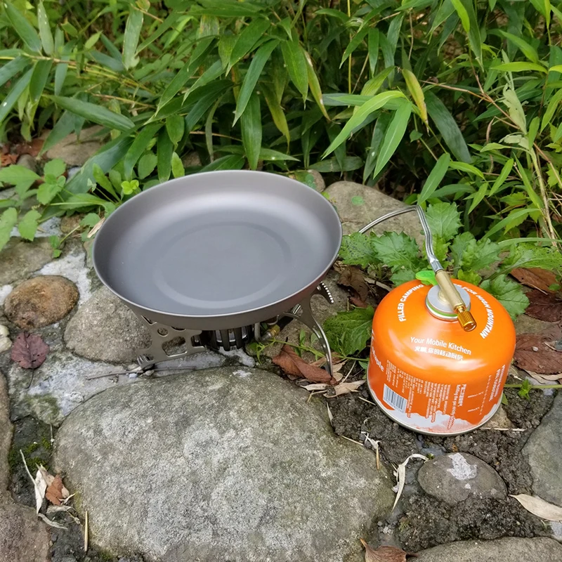 

TOAKS PLT-190 Titanium Plate Dinnerware Dishes Tray Ultralight 61g Portable Household Kitchen Camping Utensils Tools 380ml