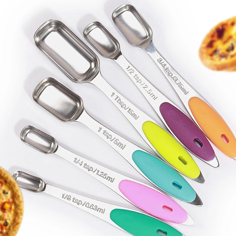 

Measuring Cups&Spoons,16 Piece Stackable Stainless Steel Measuring Tools Set,Baking and Cooking Measuring Tools