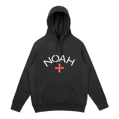 

Noah hoodie classic first generation cross letter logo men's and women's Plush Hoodie coat