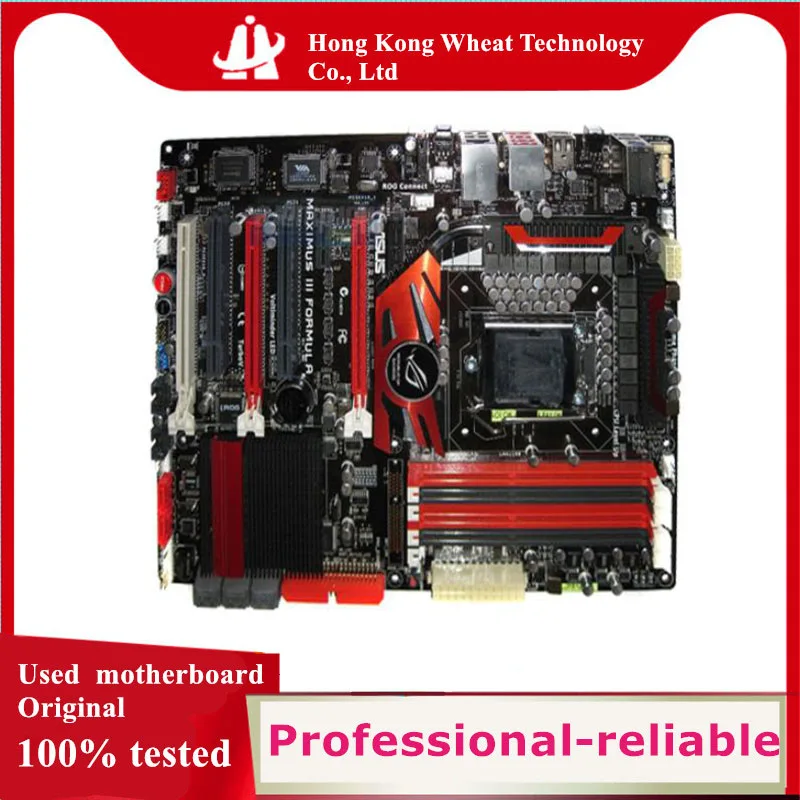 Для ASUS Maximus III Formula Материнская плата Socket LGA 1156 DDR3 P55 оригинальная настольная