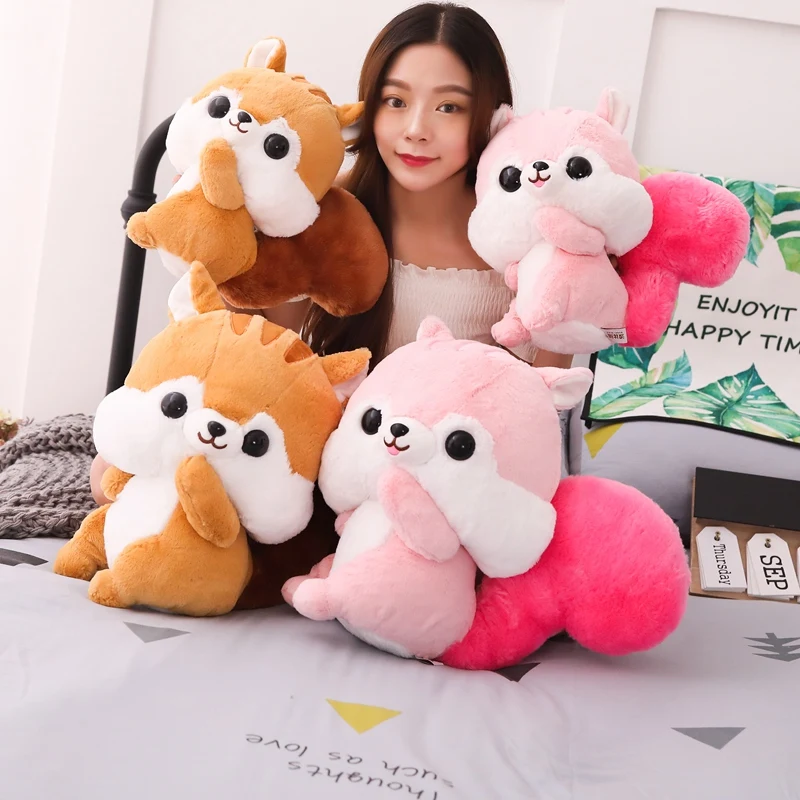 

Прямая поставка, Детская плюшевая игрушка в виде животного, детская игрушка с длинным хвостом, милая кукла, детская игрушка, украшения, пода...