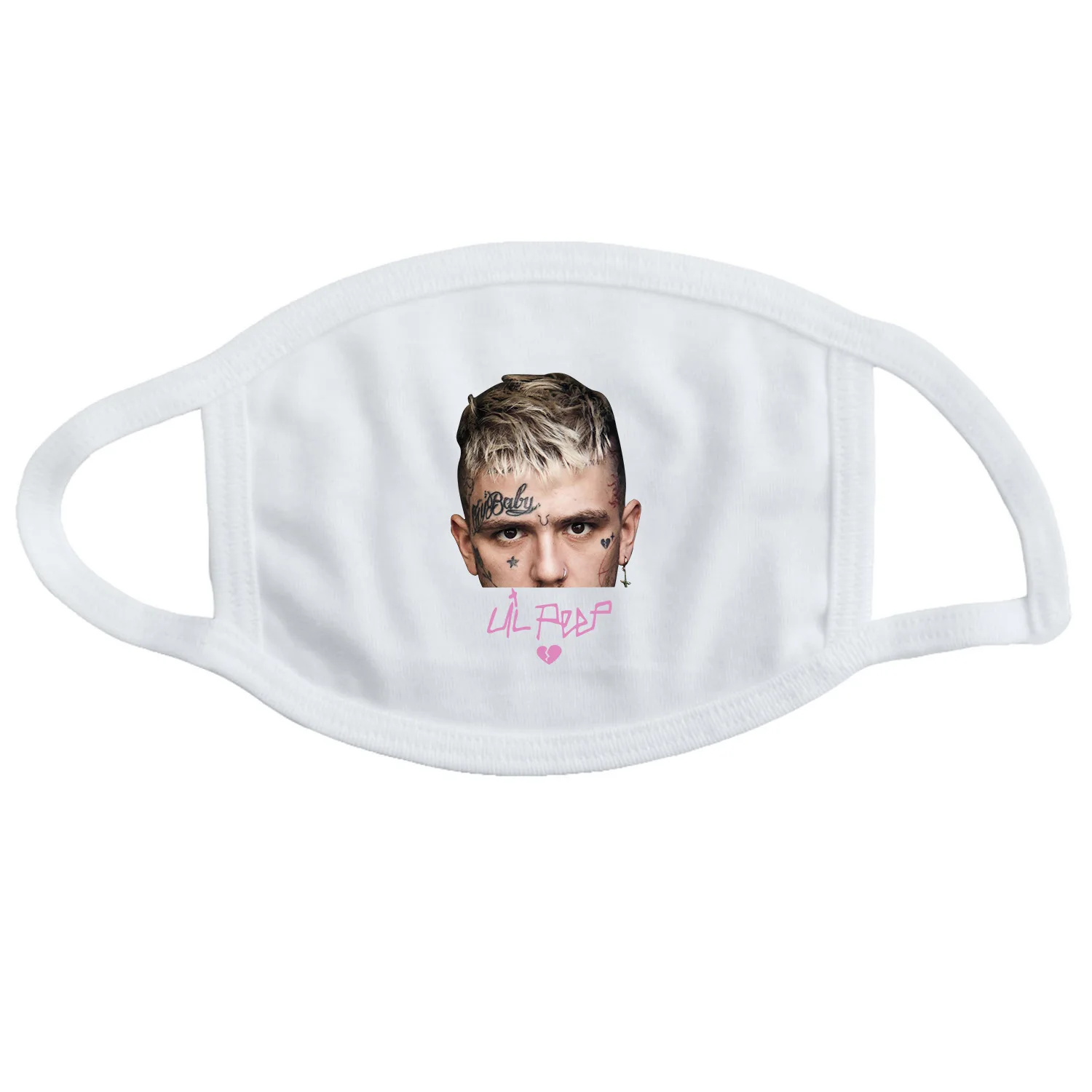 Lil Peep противотуманная и Дымчатая маска пылезащитные дышащие моющиеся зимние