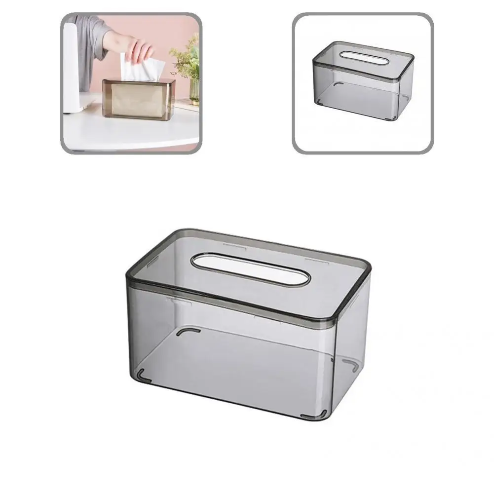 

Декоративный надежный нескользящий чехол для салфеток из ТПЭ, чехол для салфеток с защитой от царапин для дома