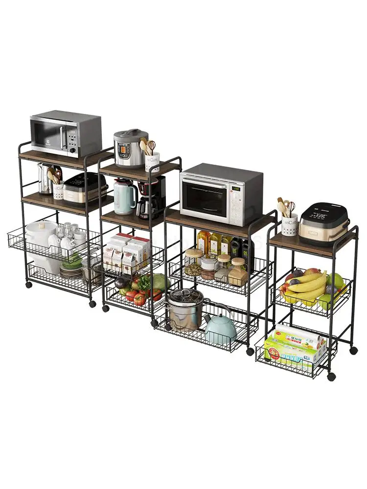 Полка для кухни многоярусная хранения овощей микроволновой печи | Мебель