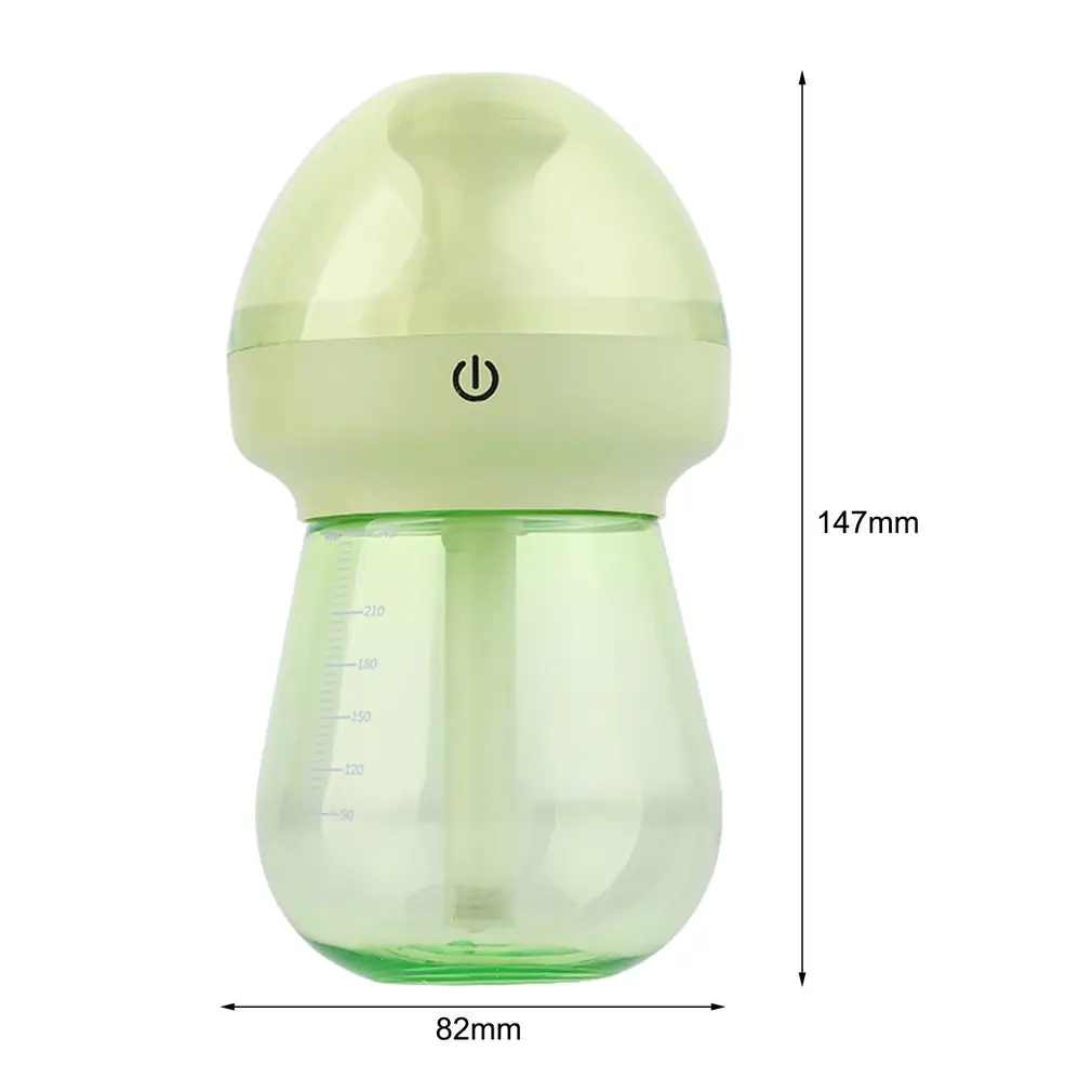 

240ML Portable USB Charging Air Humidifier LED Night Light Home Office Car Humidifiers Mist Maker Air Purifier