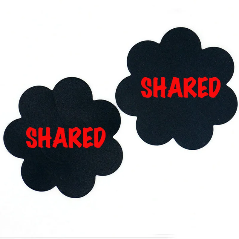 shared 3 пары, смешанный дизайн, горячая жена, пиковая королева, цветок, сексуальные, одноразовые, для женщин, тепель, покрытие для сосков, грудь, бюстгальтер, аксессуар N002 - Цвет: shared