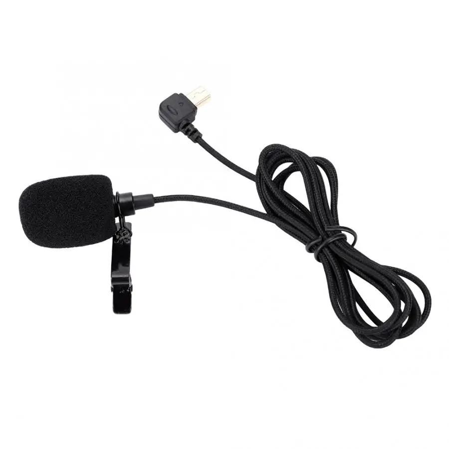 

1.5m Portable Clip On Mic Microphone for SJCAM SJ6 SJ7 SJ360 Action Camera Studio