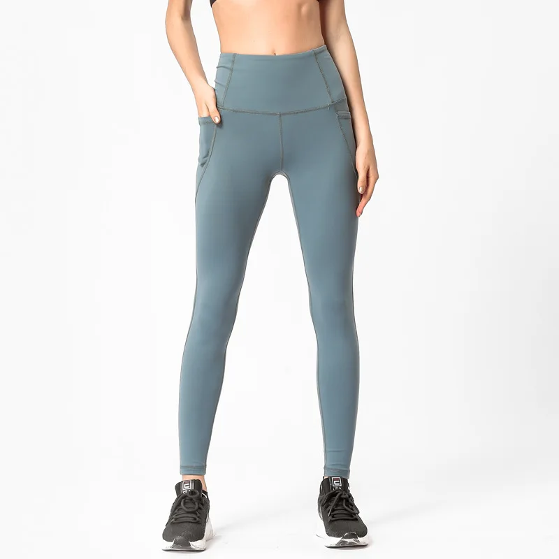 

Sexy Slim Women Pants Simple Elastic Tight Fitness Leggings Running Push Up Workout Leggings Activewear Female High Waist Pants