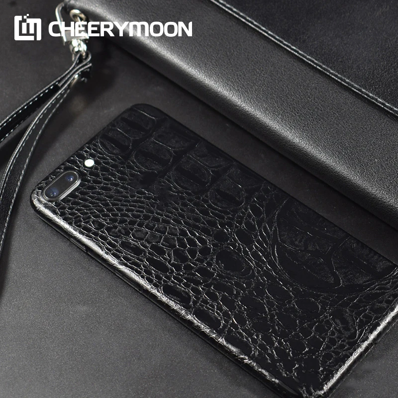 Крокодил Змеиный узор декоративные для Apple iPhone X мобильного телефона защитный 8 Plus