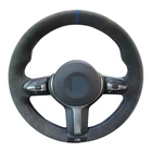 Для BMW F87 M2 F80 M3 F82 M4 M5 F12 F13 M6 F85 X5 M F86 F33 X6 M F30 M Спортивная искусственная замша черные аксессуары