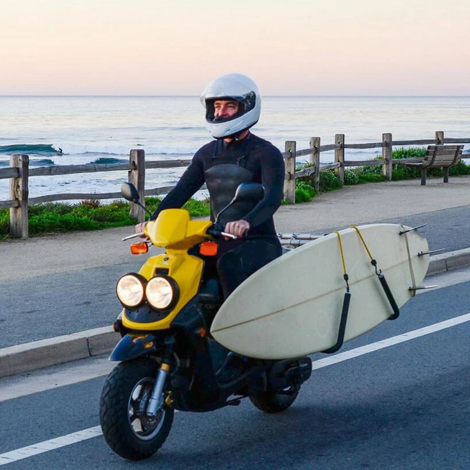 Портативный Регулируемый держатель для доски серфинга на мотоцикле стойка