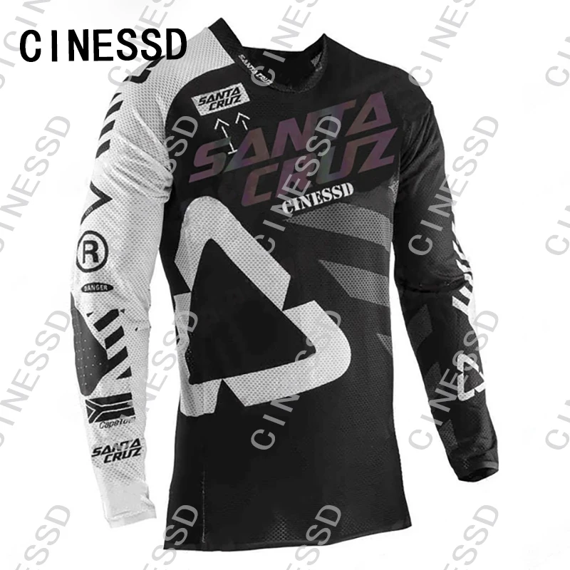 2021 Men's Downhill Jerseys MTB Fox Mountain Bike Shirts Offroad DH Motorcycle Jersey Motocross Sportwear Clothing FXR | Спорт и