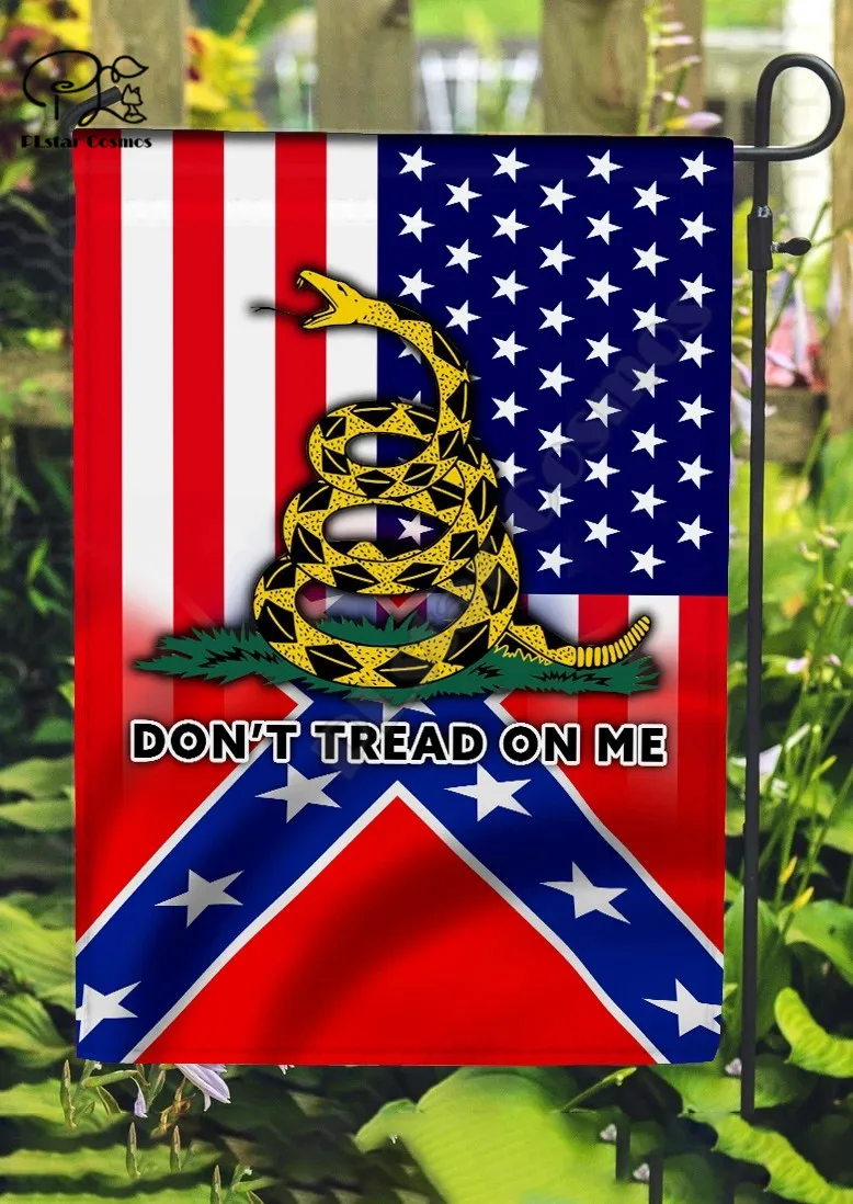 Флаг Звезды и полосы флаг домика Садовый белый простой термоперенос садовые