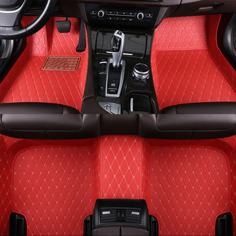 3D car foot mats luxury leather floor for CHEVROLET Camaro 2010 2011 2012 2013 2014 2015 accessories | Автомобили и мотоциклы