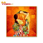 вышивка крестом наборы рукоделие наборы для рукоделия 11CT водорастворимые картины из холста 14CT Портретные родители забота о доме-NCMP065