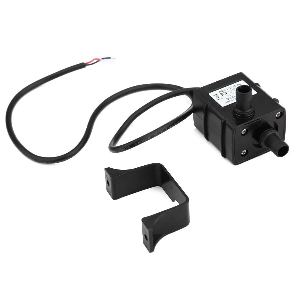 Waterproof Mini Water Pump Power 12 V 5 W 240L / H Brushless DC Micro Membrane Automatic Submersible Fountain Aquarium | Обустройство