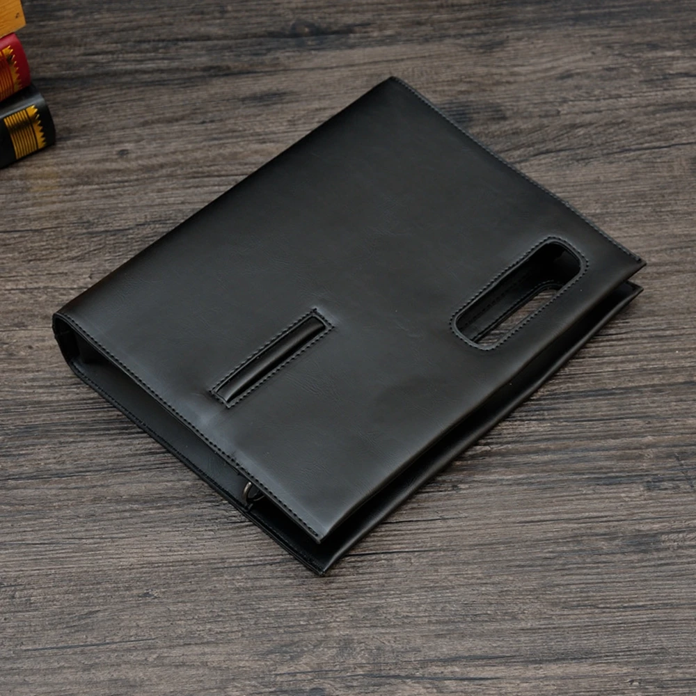 

New fashion PU leather retro business casual briefcase shoulder Messenger bag can put down the tablet for ipad/teclast m89