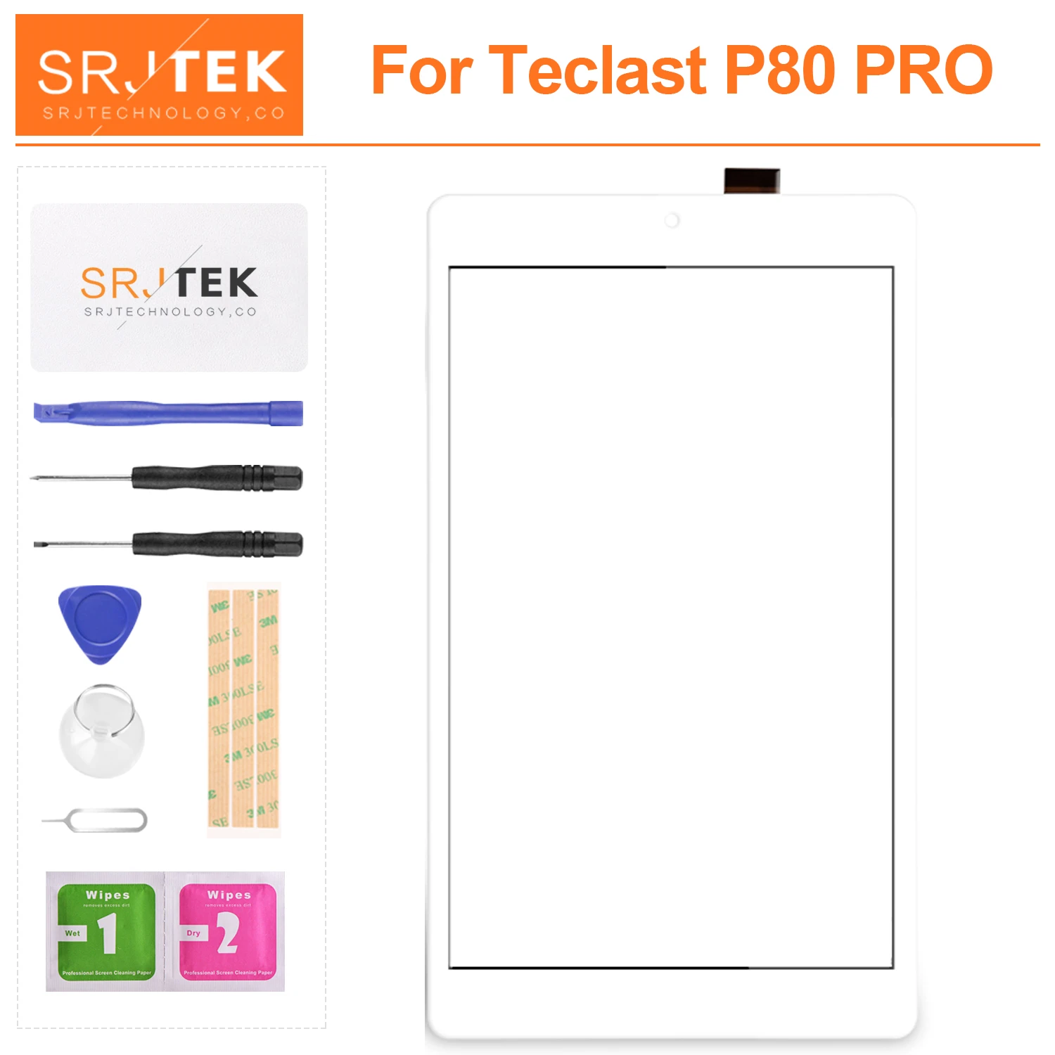 Дисплей для планшетного ПК Teclast P80 PRO внешняя емкостная стеклянная сенсорная