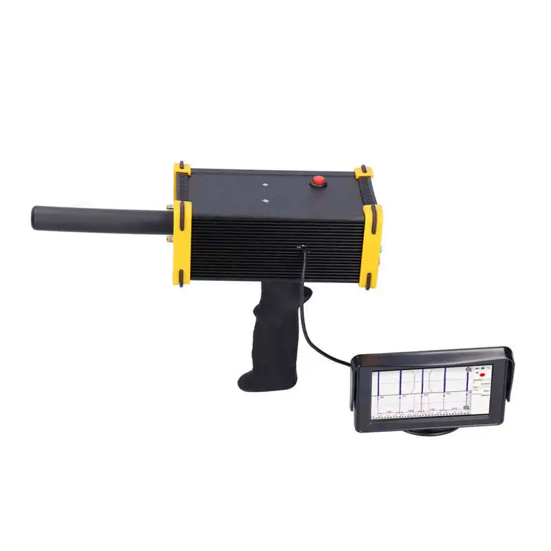 Подземный металлоискатель желтый наружный детектор сокровищ инструмент для