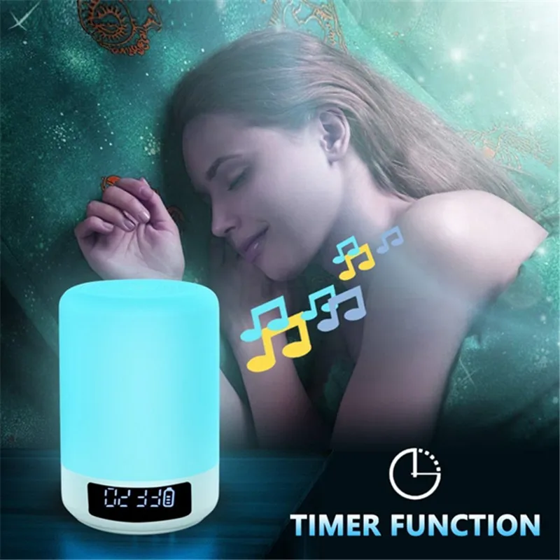 Многофункциональный 5 Вт умный сенсорный беспроводной Bluetooth динамик музыкальные