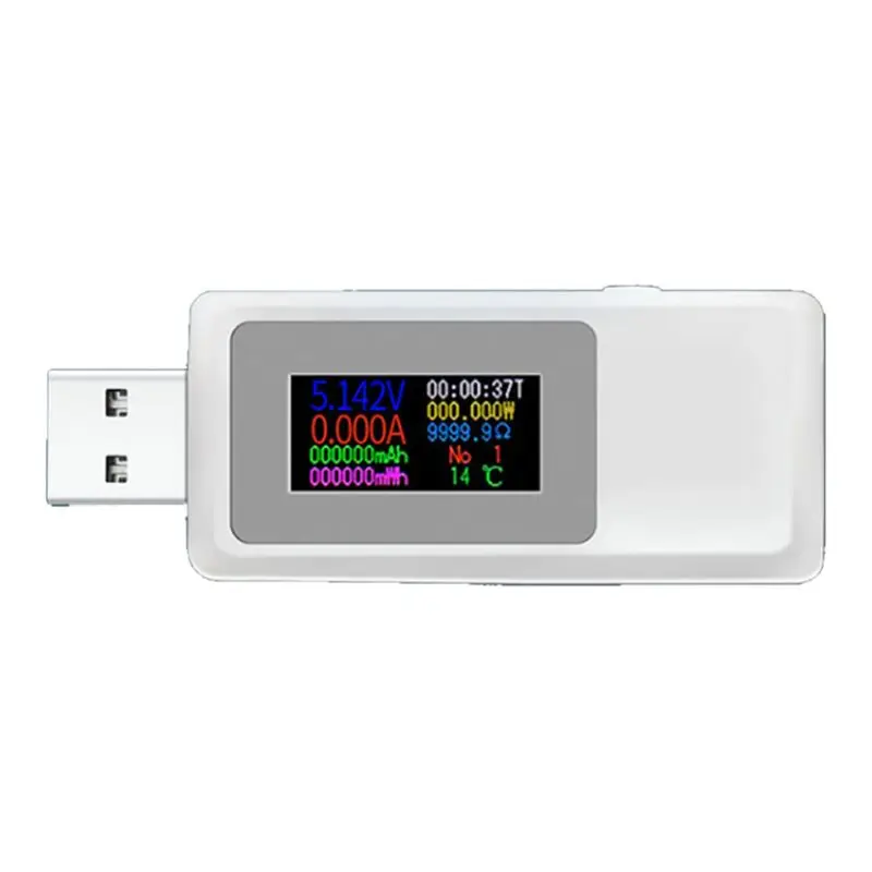 KWS-MX19 USB детектор Вольтметр Амперметр тестер напряжения тока
