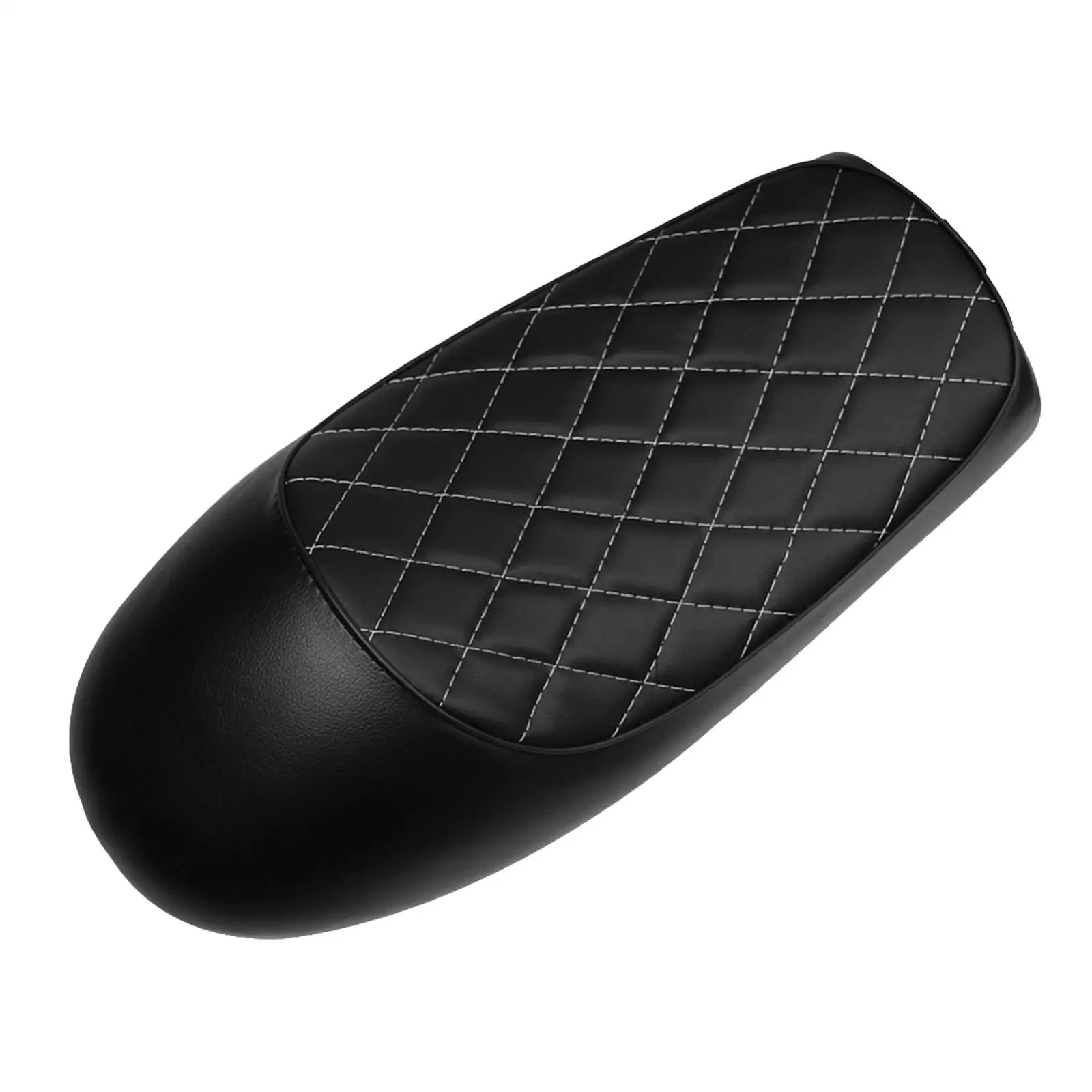 Universal Motorcycle Cafe Racer Seat Vintage Saddle Flat Pan Retro For Honda CG GB CB125/175/200/500/550 |