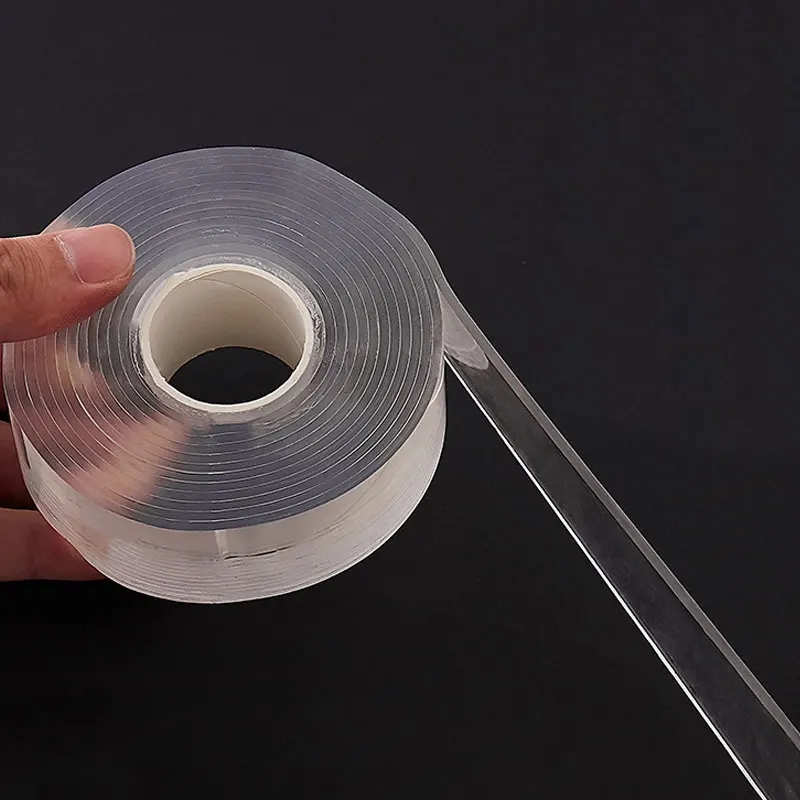 Двухсторонняя клейкая лента Nano самоклеящаяся Водонепроницаемая супер прочная