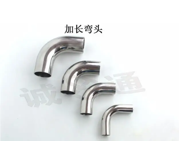 

Free shipping 304 Sanitary Stainless Tri Clamp 90 Degree Elbow