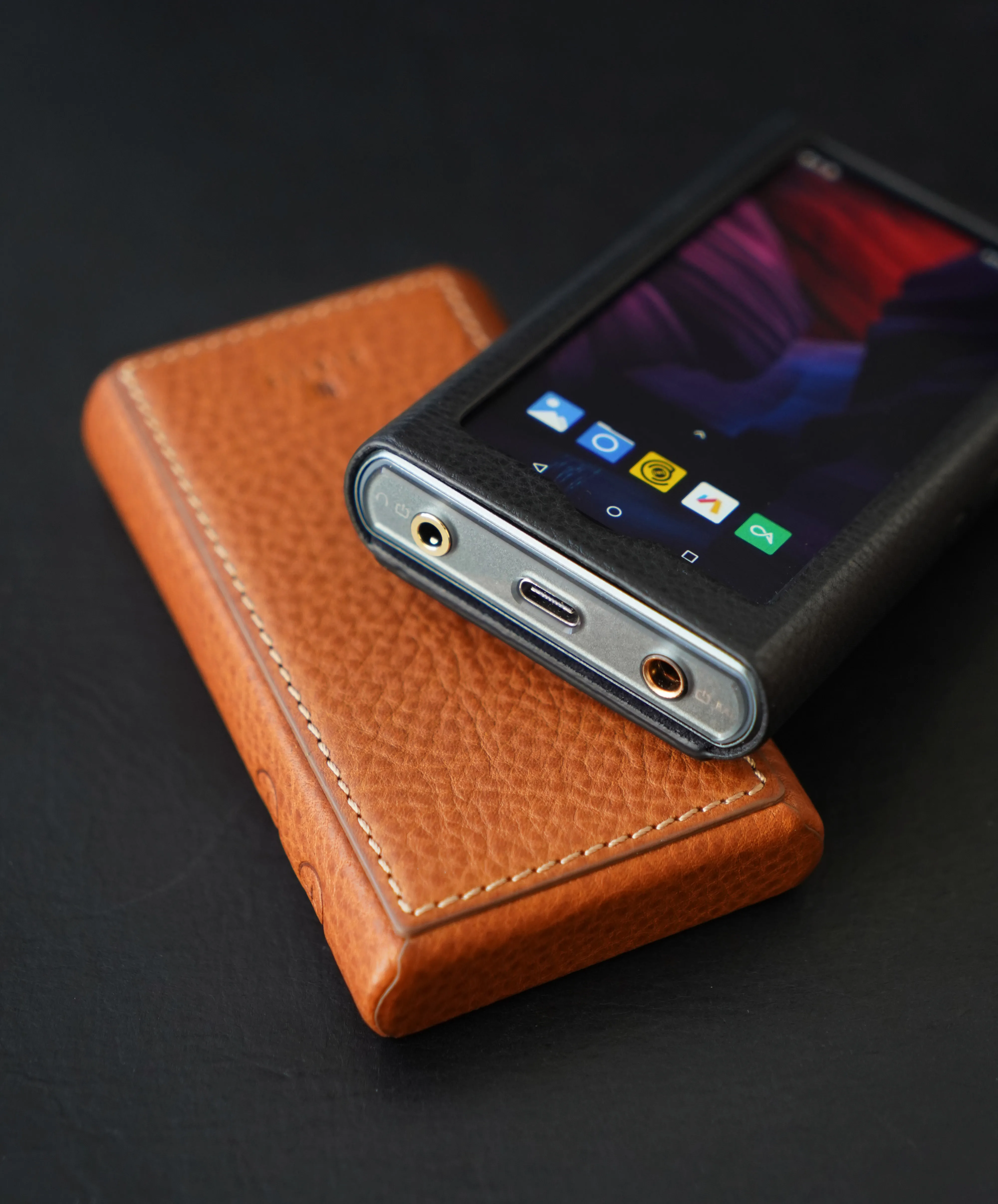 Кожаный чехол Dignis для HiBy R5.R5 SABER портативный аудио плеер высокого разрешения