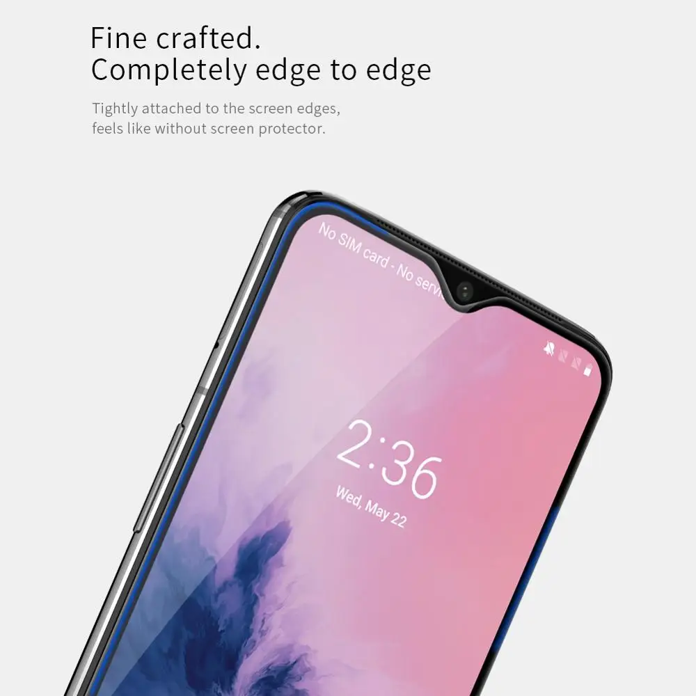 Изогнутые с полным охватом для Oneplus 7 Oneplus7 One plus закаленное стекло Nillkin XD CP + MAX