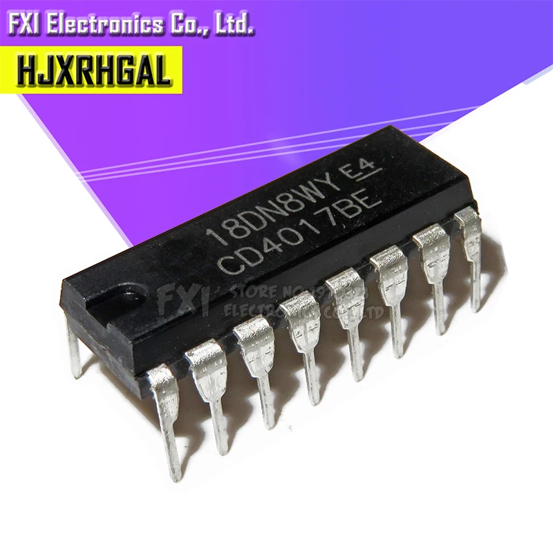 10 шт. CD4017BE CD4017 DIP16 DIP CD4017B новый оригинальный | Электронные компоненты и