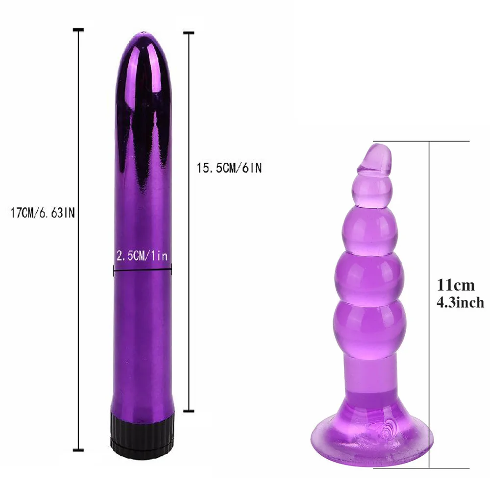 7 шт. Анальная пробка Вибратор| |