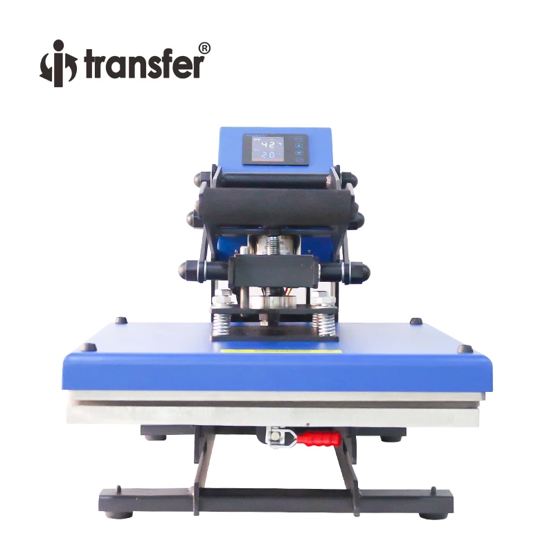 

i-transfer 15"x 15" Power Max Auto Open Magnetic T-shirts Printing Machine Sublimation Heat Transfer Flat Heat Press Machine