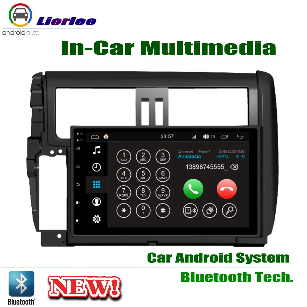 Автомобильный Android плеер 9 &quotIPS ЖК-экран для Toyota Land Cruiser Prado 150 2009-2013 автомобильный