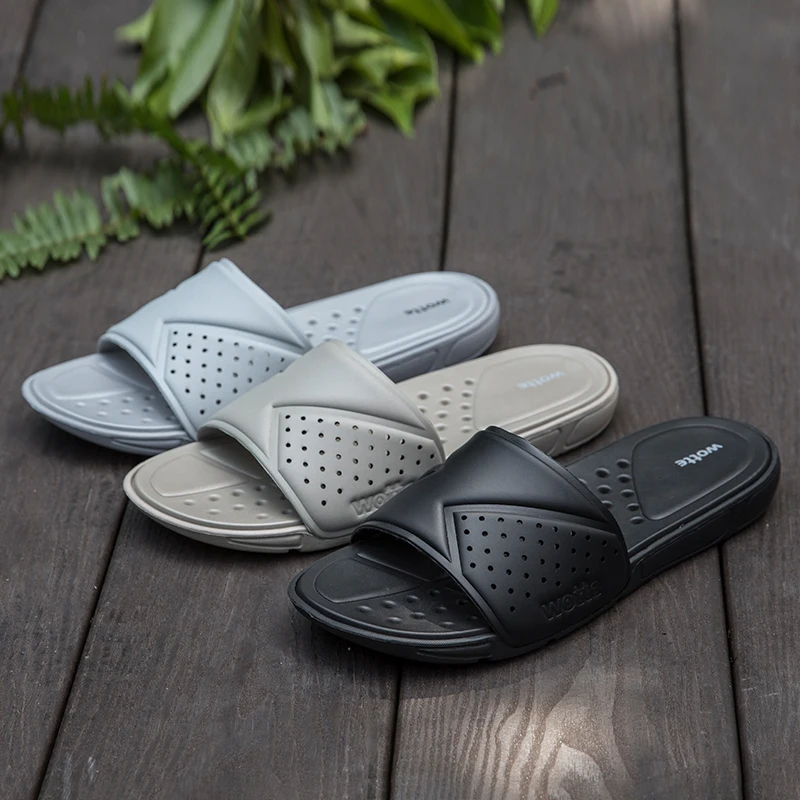 Удобные мягкие шлепанцы BOREE для мужчин и женщин нескользящая домашняя обувь