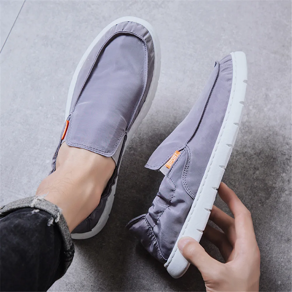 

Водонепроницаемые мужские Прогулочные кроссовки; Тканевые лоферы на плоской подошве с зонтиком; Повседневная парусиновая обувь; Сезон осе...