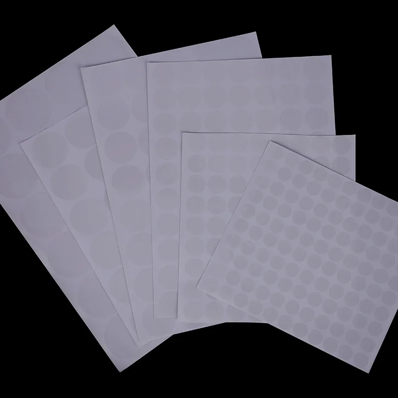 Round Dia. 1.5/2/2.5/3/3.5/4/5cm Transparent Labels Circle PVC Scrapbooking Seal Sticker DIY Self-Adhesive Gift | Дом и сад