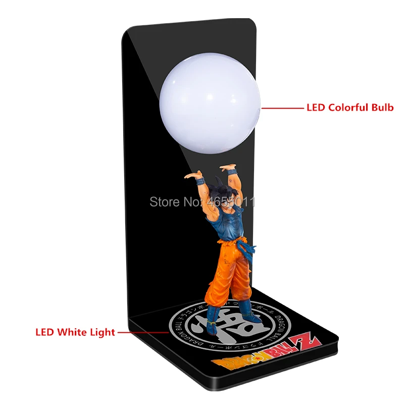 S. orange DIY DRAGON BALL Z Сон Гоку прочность бомбы USB Настольный светильник светодиодный Ночной светильник декоративный светильник ing 12 Цветов изменить пульт дистанционного управления