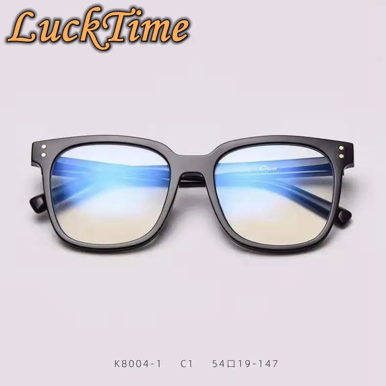 LuckTime модные сетчатые красные очки с защитой от Blu ray ретро квадратные для