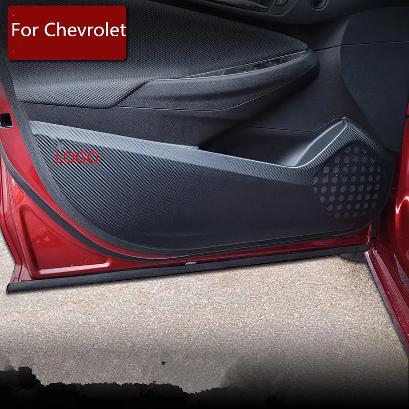 Защитная панель Carbin для внутренней двери из волокна Противоударная Накладка