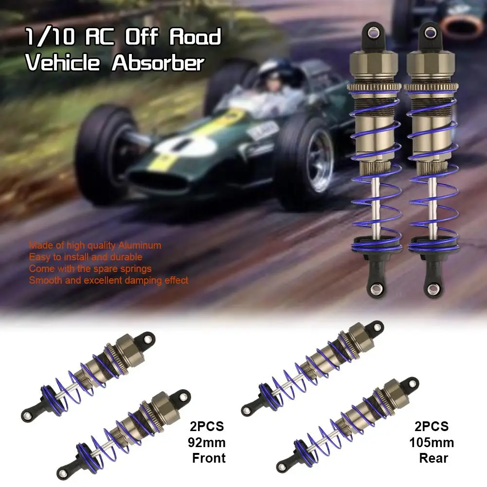 1/10 RC Внедорожник поглотитель из алюминиевого сплава маслорегулируемые