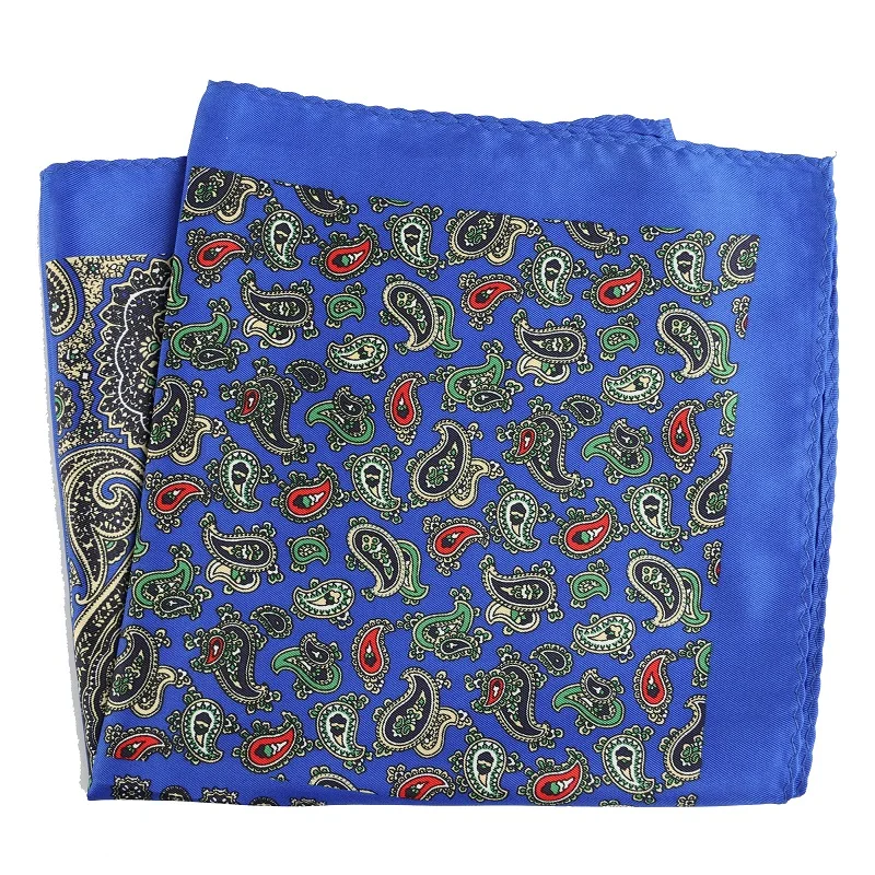 28 цветов мужской платок Карманный квадратный полиэстер цветочные Hankies грудь Towe