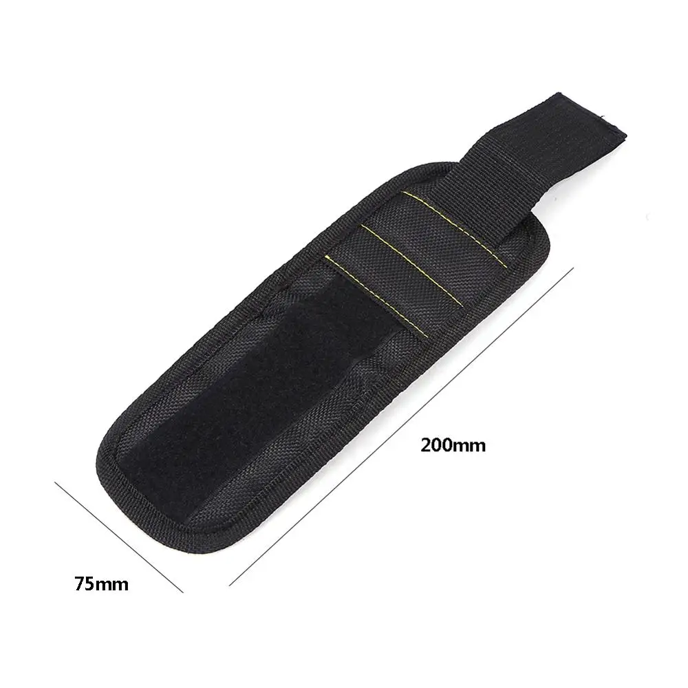 

20cm Waterproof Magnetic Wristband Tool Bag Electrician Portable Toolkit Strong Magnets Hand Bracelet for Screws Nails Drill Bit