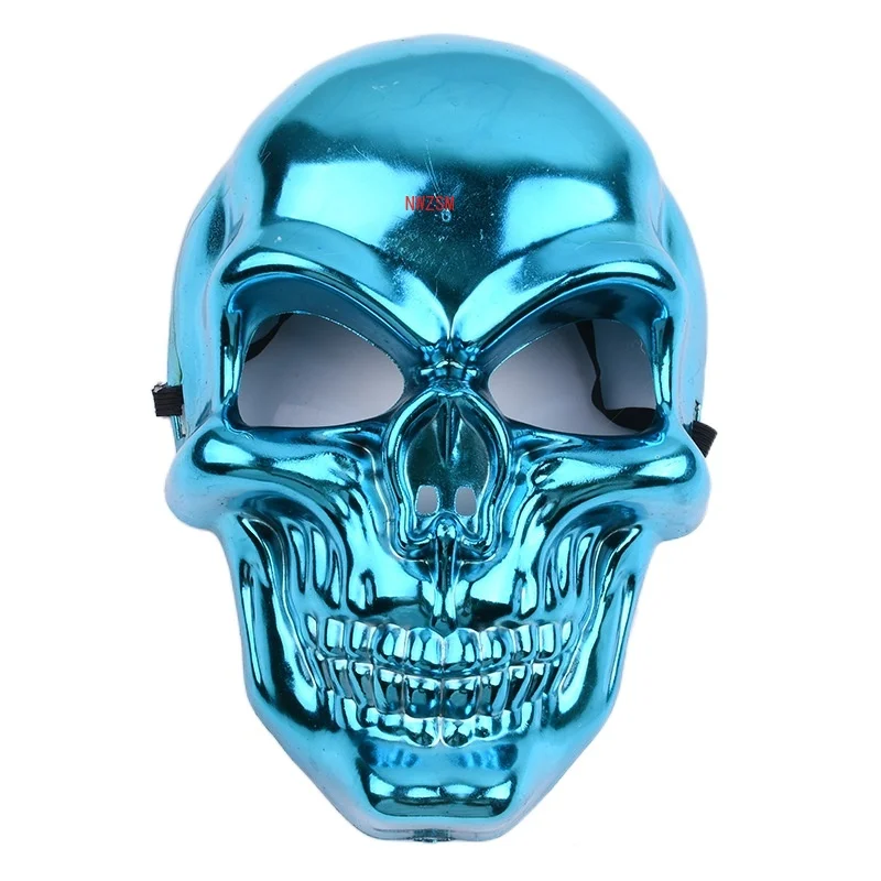 

2021Full Face Skull Mask Halloween Full Face Skull Head Cosplay Mask Anti-terrorism Skeleton Mask Masquerade Horror Ghost Masque