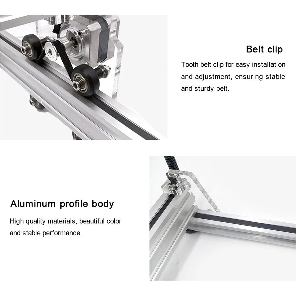 Фрезерный станок A3 Pro гравировальный с ЧПУ-мини цельнокроеный дизайн-сделай сам